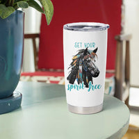 Horse Lovers Tumbler Cup Cowgirl Cowboy Equestrian Gifts