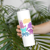 Cat Lover Gifts Skinny Tumbler Kitten Quotes From Famous Writers Authors and Feline Lovers