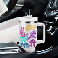 Cat Lover Gifts Tumbler With Handle Kitten Quotes From Famous Writers Authors and Feline Lovers