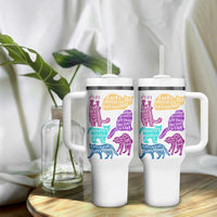 Cat Lover Gifts Tumbler With Handle Kitten Quotes From Famous Writers Authors and Feline Lovers
