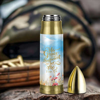 Christian Gifts For Women Bullet Tumbler Encouraging Bible Verse Cross His Grace Is Sufficient For Me