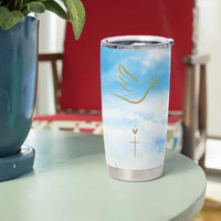 Christian Gifts For Women Tumbler Cup Encouraging Bible Verse Cross His Grace Is Sufficient For Me
