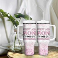 Funny Gifts For Mom Tumbler With Handle Great Job Mom I Turned Out Awesome Cute Present From Daughter Son