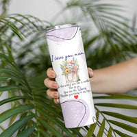 Birthday Gifts For Mom Skinny Tumbler From Daughter Son I Love You Mom Valentines Mothers Day Present