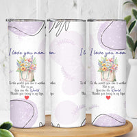 Birthday Gifts For Mom Skinny Tumbler From Daughter Son I Love You Mom Valentines Mothers Day Present