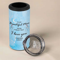 Valentine Gifts For Mom 4 in 1 Can Cooler Tumbler I Love You Mom Mama Momma Gift Ideas