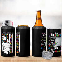 Autism Mom Gifts 4 in 1 Can Cooler Tumbler Autistic Kid Parents Mothers Day Autism Awareness