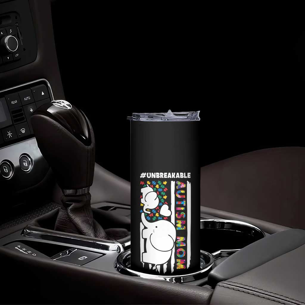 Autism Mom Gifts Skinny Tumbler Autistic Kid Parents Mothers Day Autism Awareness