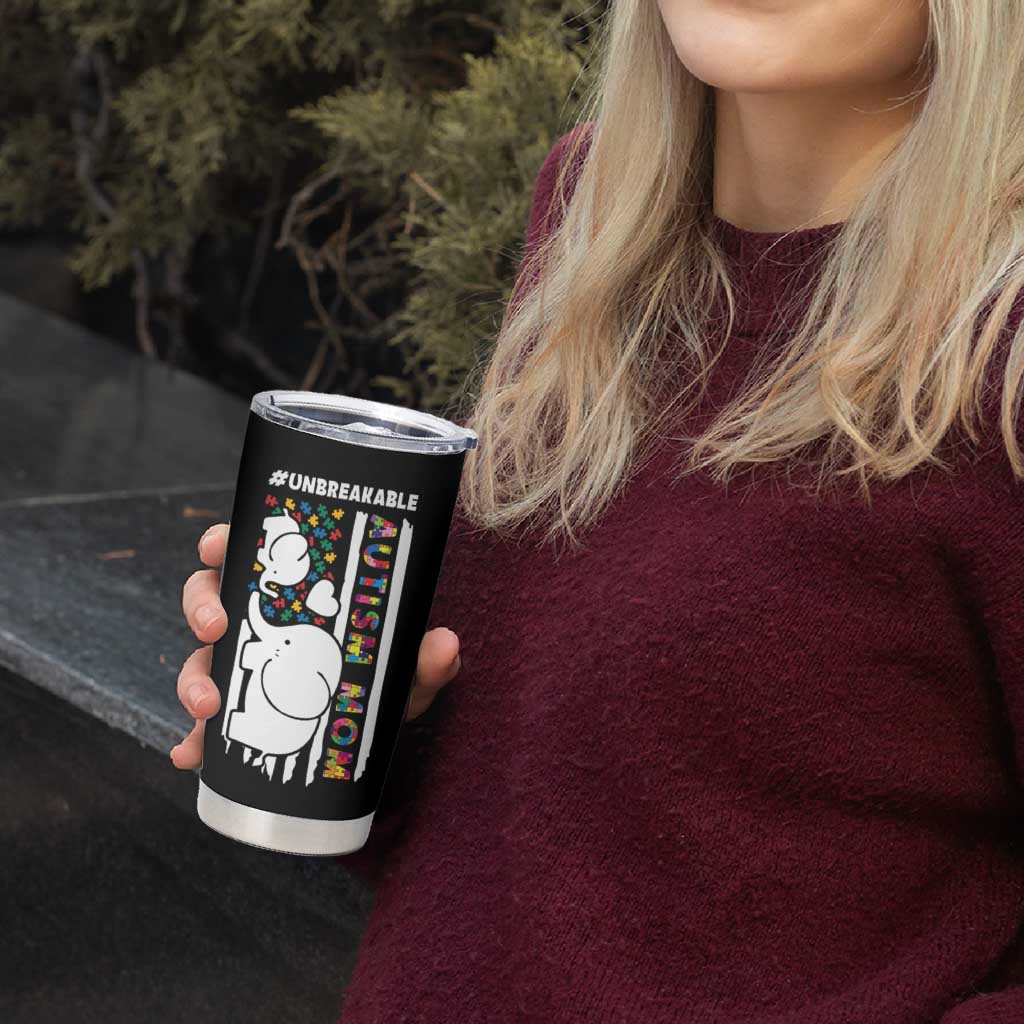 Autism Mom Gifts Tumbler Cup Autistic Kid Parents Mothers Day Autism Awareness