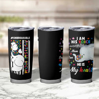 Autism Mom Gifts Tumbler Cup Autistic Kid Parents Mothers Day Autism Awareness
