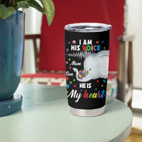 Autism Mom Gifts Tumbler Cup Autistic Kid Parents Mothers Day Autism Awareness