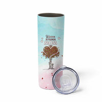 Mothers Day Mom Gifts Skinny Tumbler Home is Where Mom Is