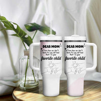 Mothers Day Gifts for Mom Tumbler With Handle Mama I'm Your Favorite Child