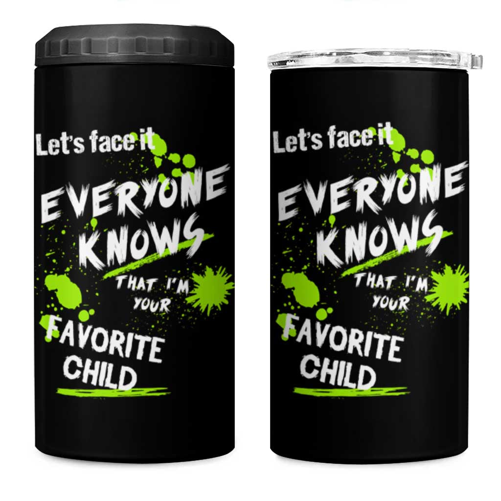 Mom Dad Gifts 4 in 1 Can Cooler Tumbler Funny I'm Your Favorite Child Parents Gifts for Couples - Wonder Print Shop