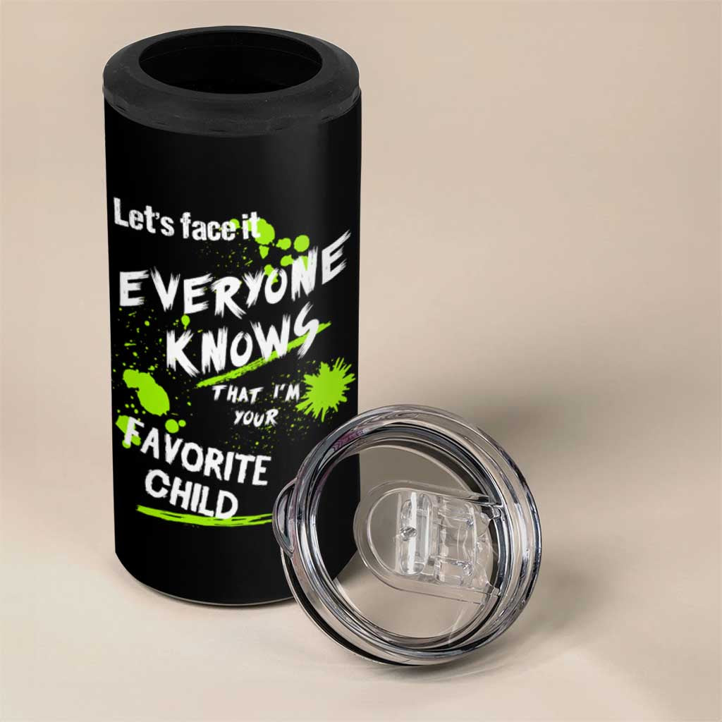 Mom Dad Gifts 4 in 1 Can Cooler Tumbler Funny I'm Your Favorite Child Parents Gifts for Couples - Wonder Print Shop