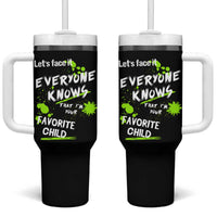 Mom Dad Gifts Tumbler With Handle Funny I'm Your Favorite Child Parents Gifts for Couples - Wonder Print Shop