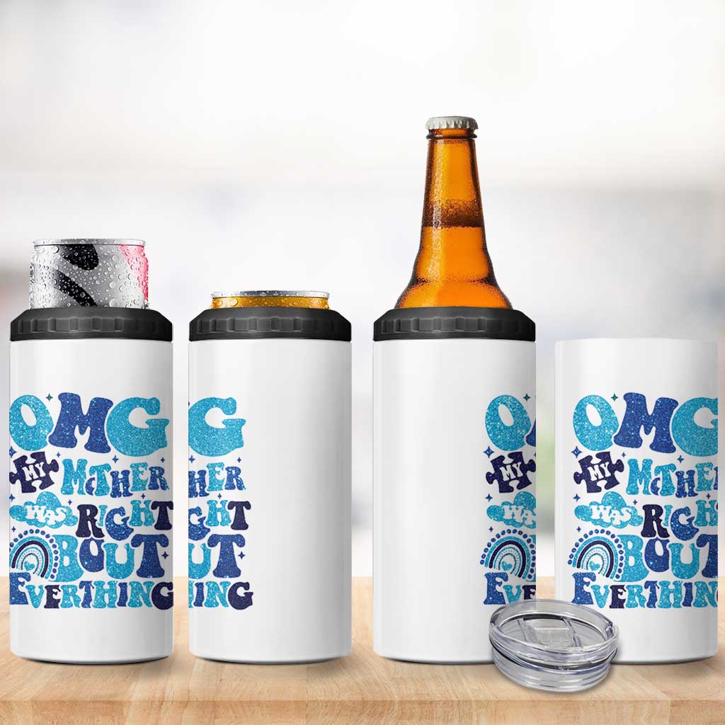 Funny Gifts For Mom 4 in 1 Can Cooler Tumbler Mommy Mama Momma Gift Ideas Mothers Day Gifts