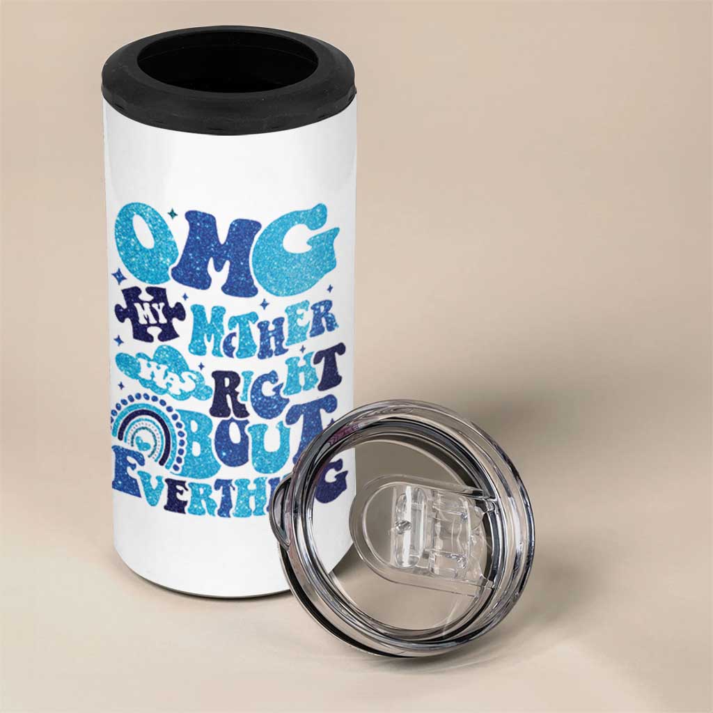 Funny Gifts For Mom 4 in 1 Can Cooler Tumbler Mommy Mama Momma Gift Ideas Mothers Day Gifts