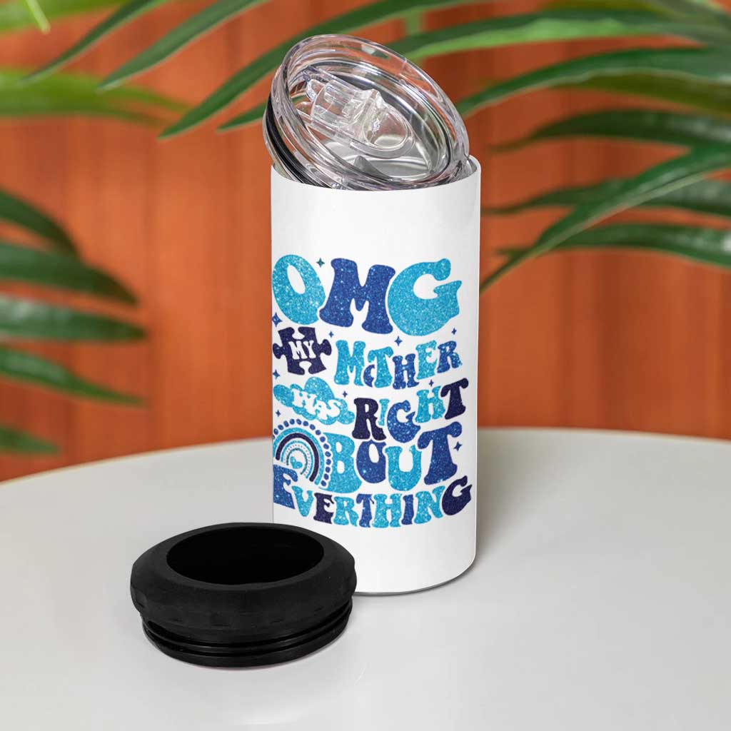 Funny Gifts For Mom 4 in 1 Can Cooler Tumbler Mommy Mama Momma Gift Ideas Mothers Day Gifts