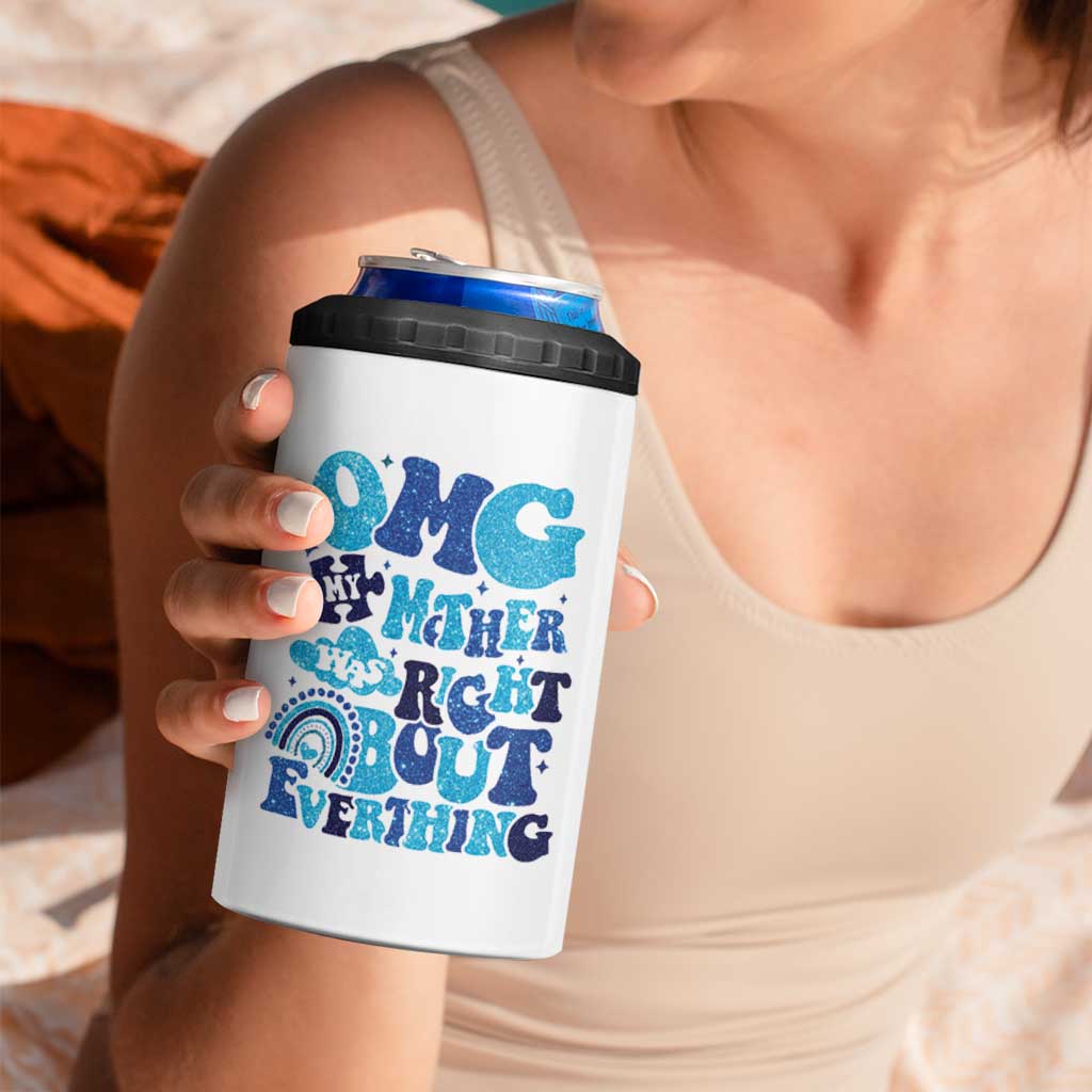 Funny Gifts For Mom 4 in 1 Can Cooler Tumbler Mommy Mama Momma Gift Ideas Mothers Day Gifts
