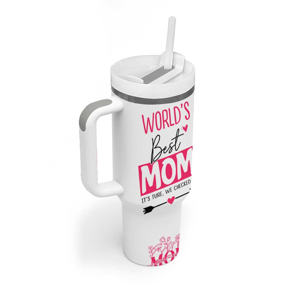 Mom Gifts Tumbler With Handle from Daughter Son Funny Birthday Mothers Day Gift