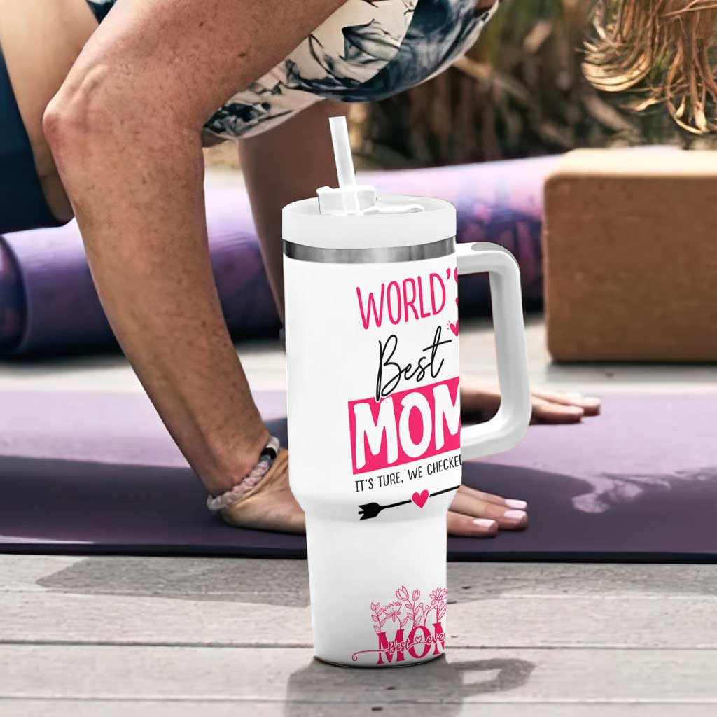 Mom Gifts Tumbler With Handle from Daughter Son Funny Birthday Mothers Day Gift