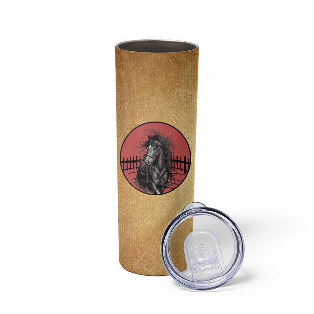 Horse Lovers Skinny Tumbler Inspiration Equestrian Girls Cowgirl Gifts