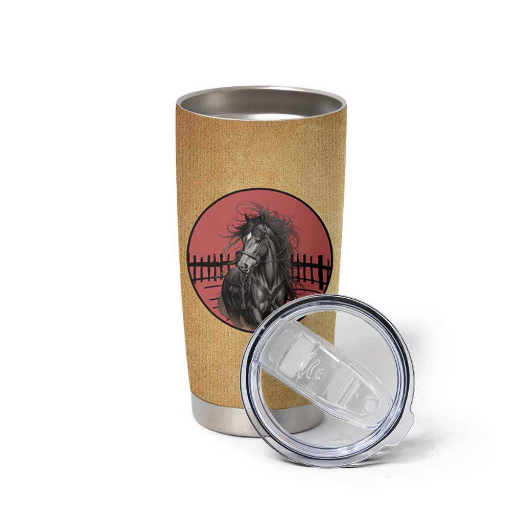 Horse Lovers Tumbler Cup Inspiration Equestrian Girls Cowgirl Gifts