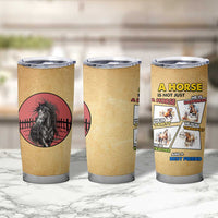 Horse Lovers Tumbler Cup Inspiration Equestrian Girls Cowgirl Gifts