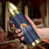 Funny Dog Lover Bullet Tumbler Retro Peeking Dog Every Snack You Make Fun Pet Humor