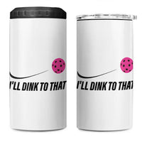 Pickleball Gifts For Women 4 in 1 Can Cooler Tumbler Dink Responsibly Pickle Ball Lovers Player Coach