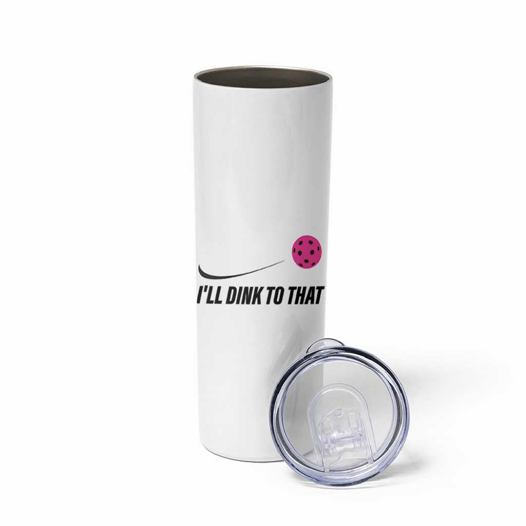 Pickleball Gifts For Women Skinny Tumbler Dink Responsibly Pickle Ball Lovers Player Coach