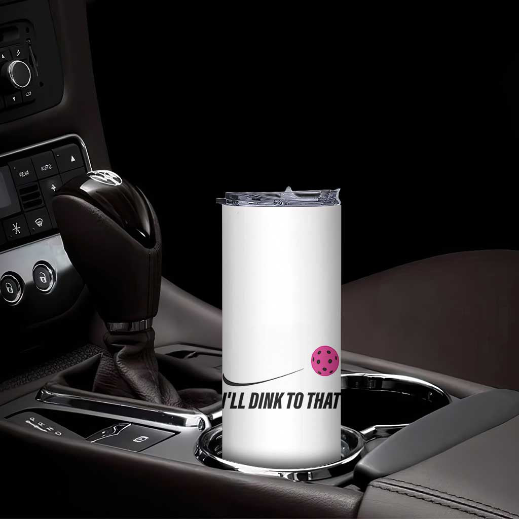 Pickleball Gifts For Women Skinny Tumbler Dink Responsibly Pickle Ball Lovers Player Coach
