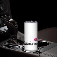 Pickleball Gifts For Women Skinny Tumbler Dink Responsibly Pickle Ball Lovers Player Coach