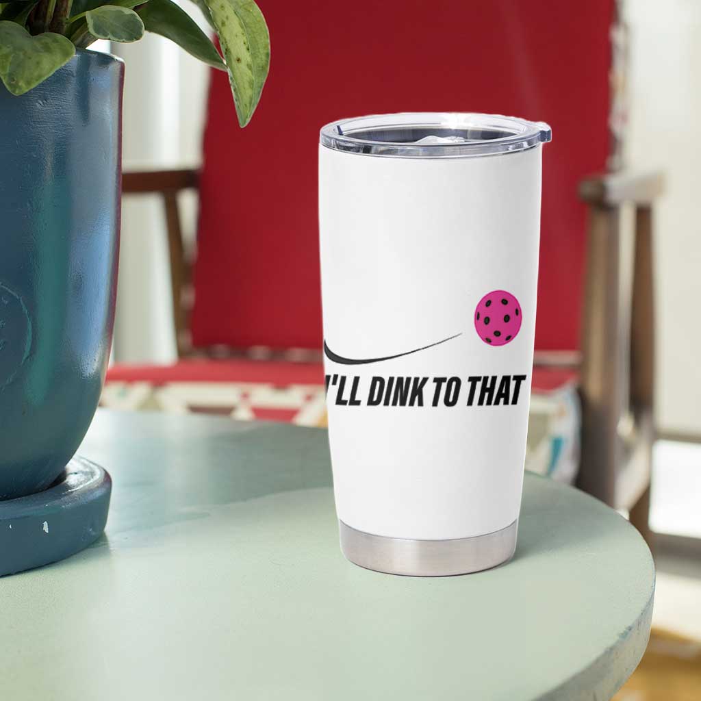 Pickleball Gifts For Women Tumbler Cup Dink Responsibly Pickle Ball Lovers Player Coach