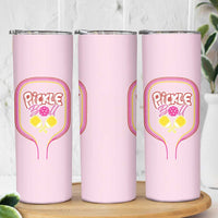 Pickleball Gifts For Women Skinny Tumbler Womens Pink Pickle Ball Lovers Player Coach