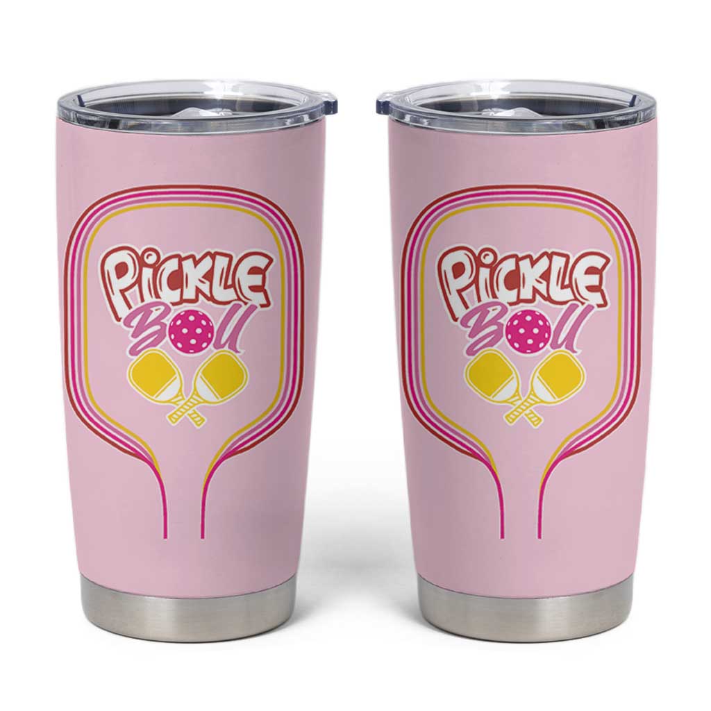 Pickleball Gifts For Women Tumbler Cup Womens Pink Pickle Ball Lovers Player Coach
