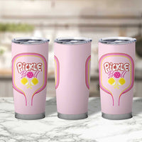 Pickleball Gifts For Women Tumbler Cup Womens Pink Pickle Ball Lovers Player Coach