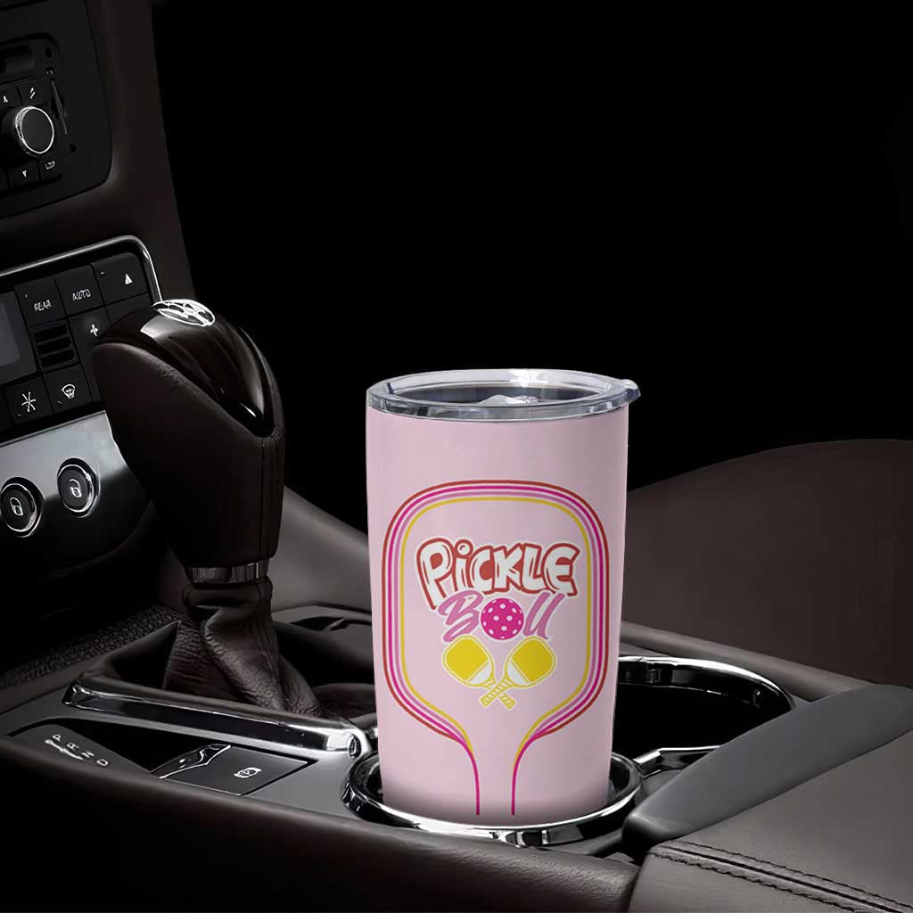 Pickleball Gifts For Women Tumbler Cup Womens Pink Pickle Ball Lovers Player Coach