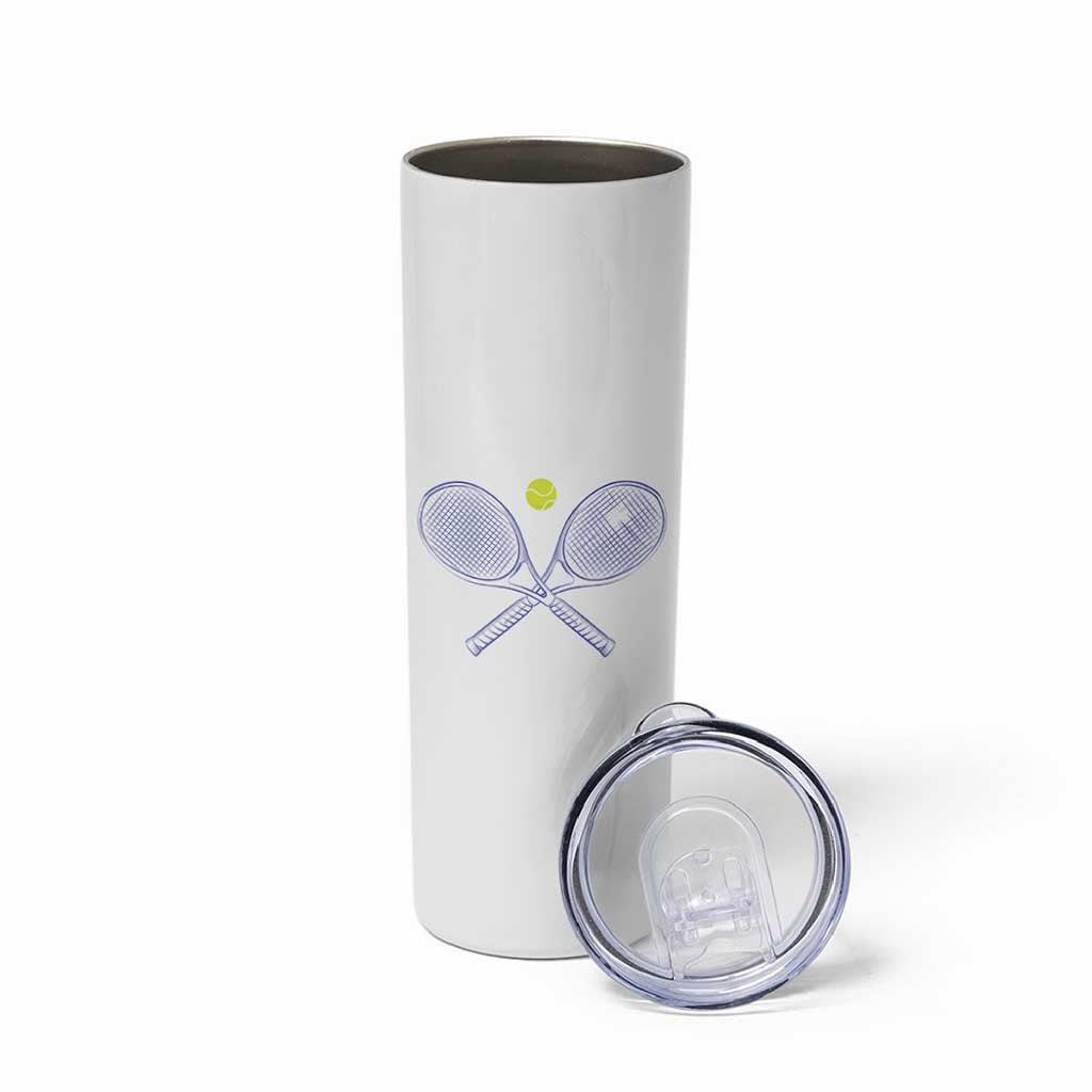 Funny Tennis Skinny Tumbler Tears Of The People I Beat At Tennis