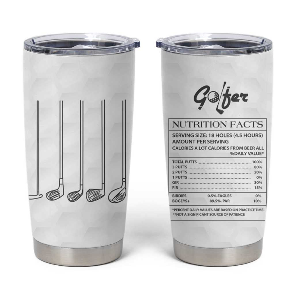 Funny Golfer Tumbler Cup Golf Gifts for Dad Grandpa - Wonder Print Shop