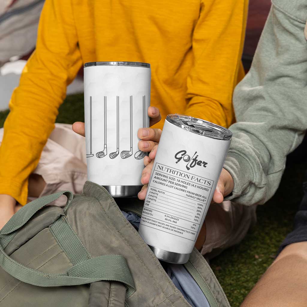 Funny Golfer Tumbler Cup Golf Gifts for Dad Grandpa - Wonder Print Shop