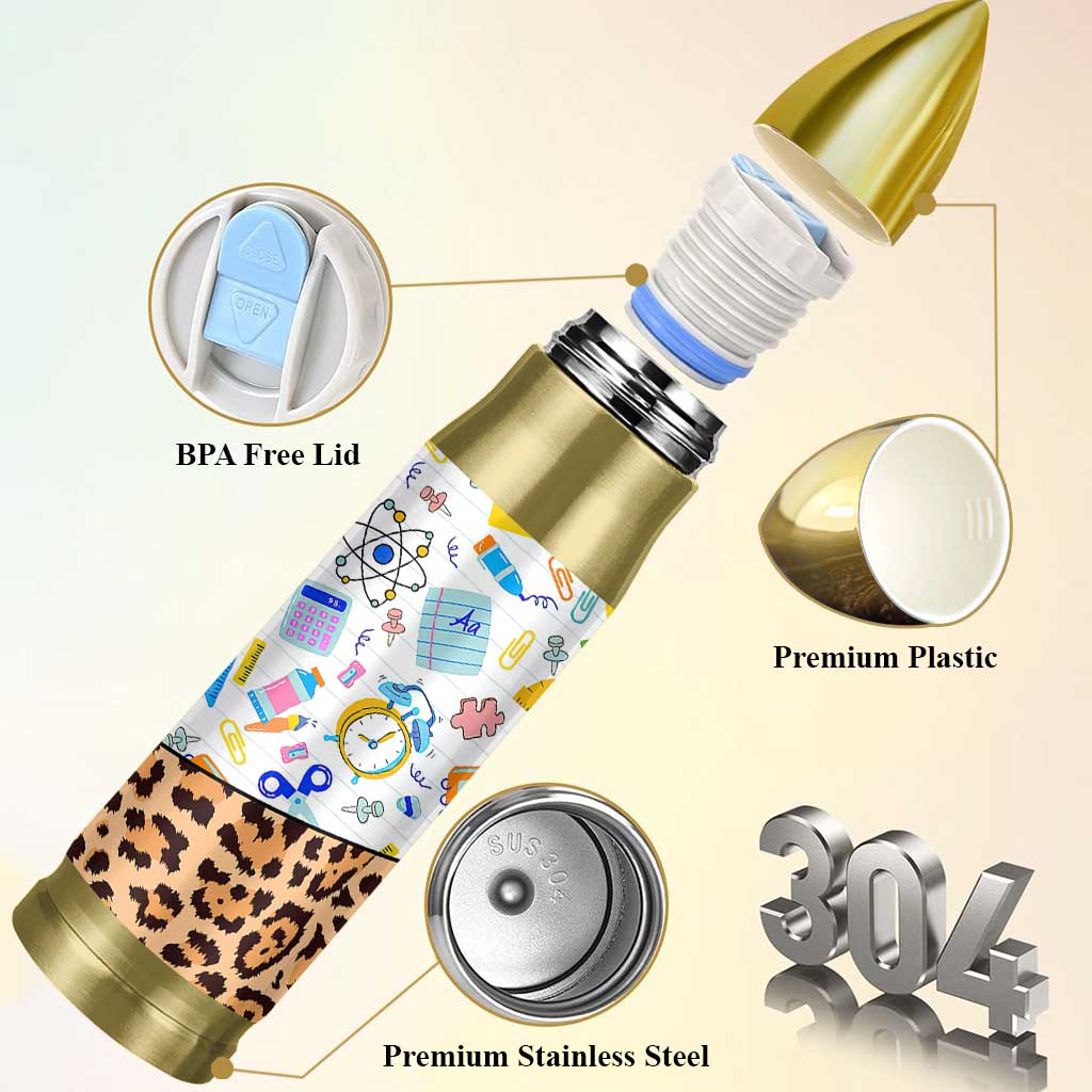 Teacher Bullet Tumbler Teaching Is A Work of Heart Teachers Day Appreciation Gifts