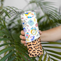 Teacher Skinny Tumbler Teaching Is A Work of Heart Teachers Day Appreciation Gifts