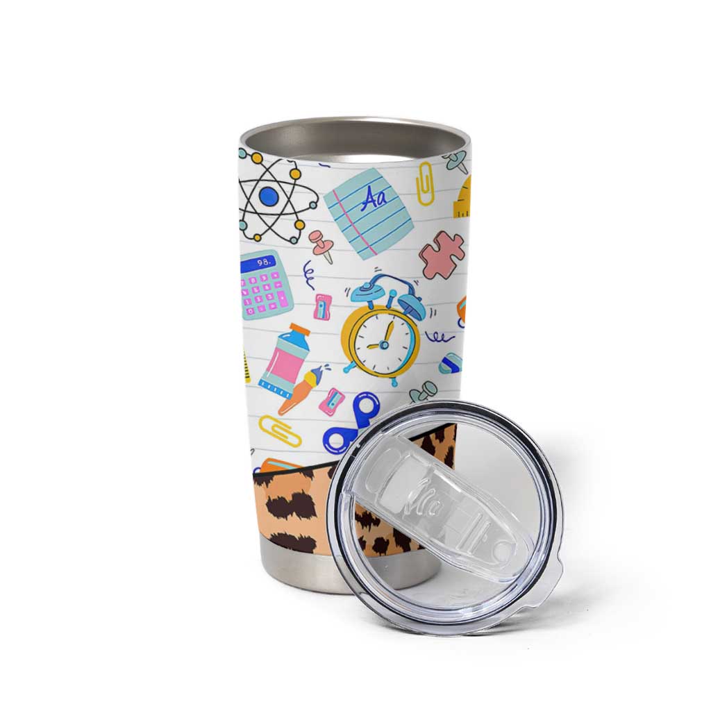 Teacher Tumbler Cup Teaching Is A Work of Heart Teachers Day Appreciation Gifts