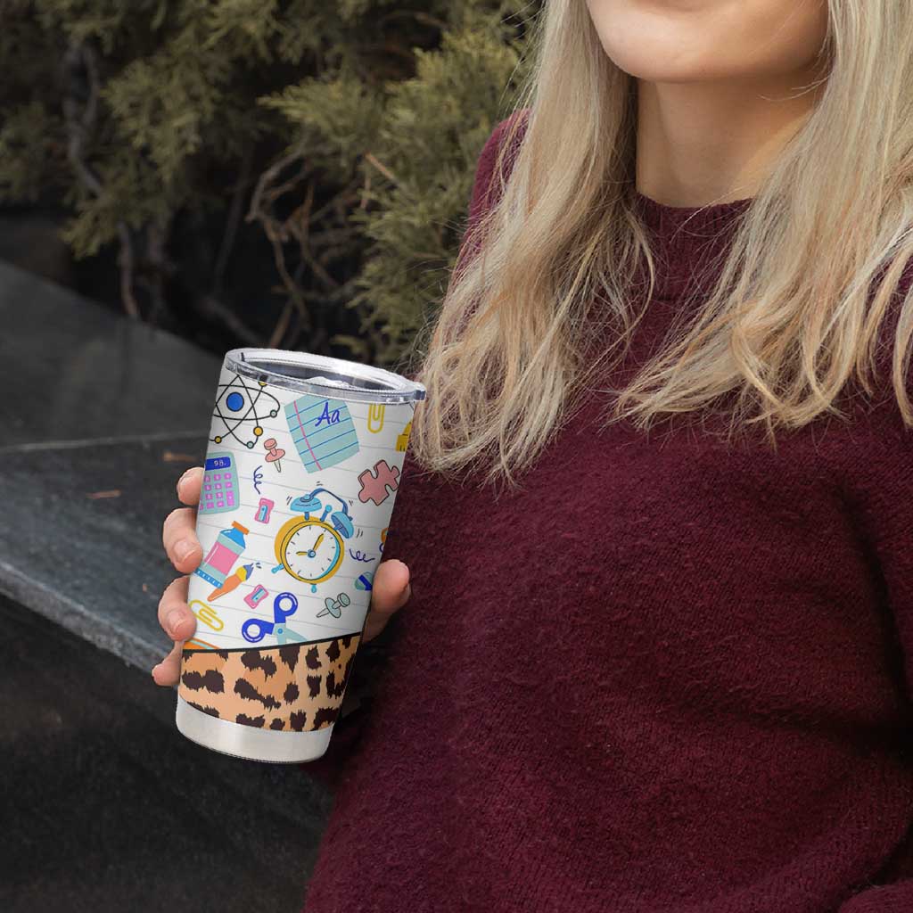 Teacher Tumbler Cup Teaching Is A Work of Heart Teachers Day Appreciation Gifts