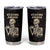 Funny Halloween Iced Coffee Tumbler Cup Skeleton Drinking Coffee Coffee Caffeine Lover Coffee Brewer Staying Awake - Wonder Print Shop