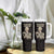 Funny Halloween Iced Coffee Tumbler With Handle Skeleton Drinking Coffee Coffee Caffeine Lover Coffee Brewer Staying Awake - Wonder Print Shop