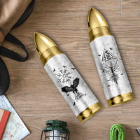 Viking Bullet Tumbler Raven Celtic Gift For Men Dad Son
