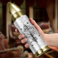 Viking Bullet Tumbler Raven Celtic Gift For Men Dad Son